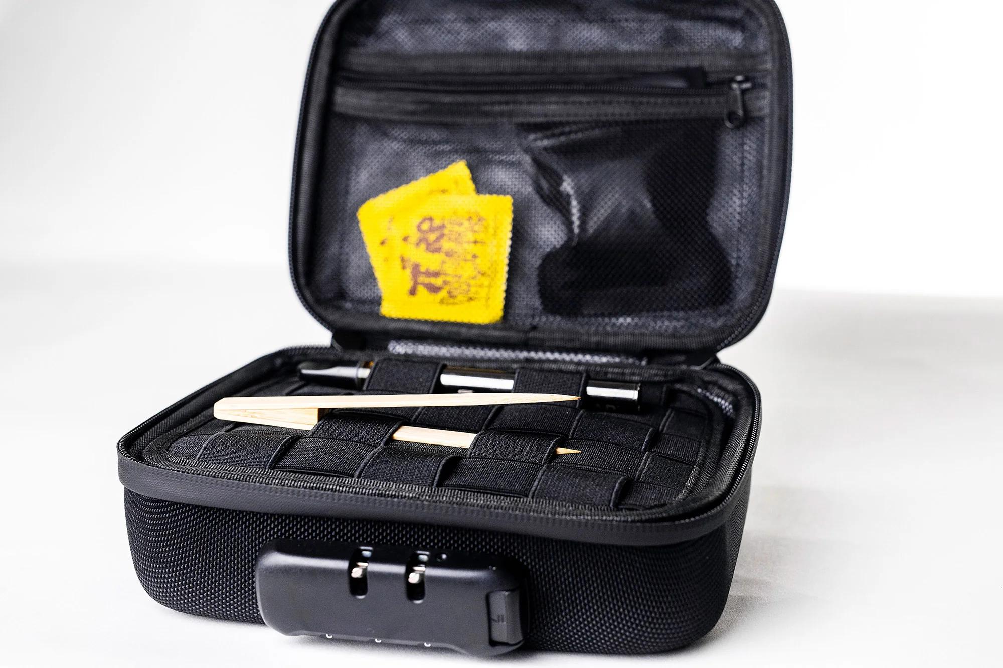 LockGreen Lockbox — loaded with items